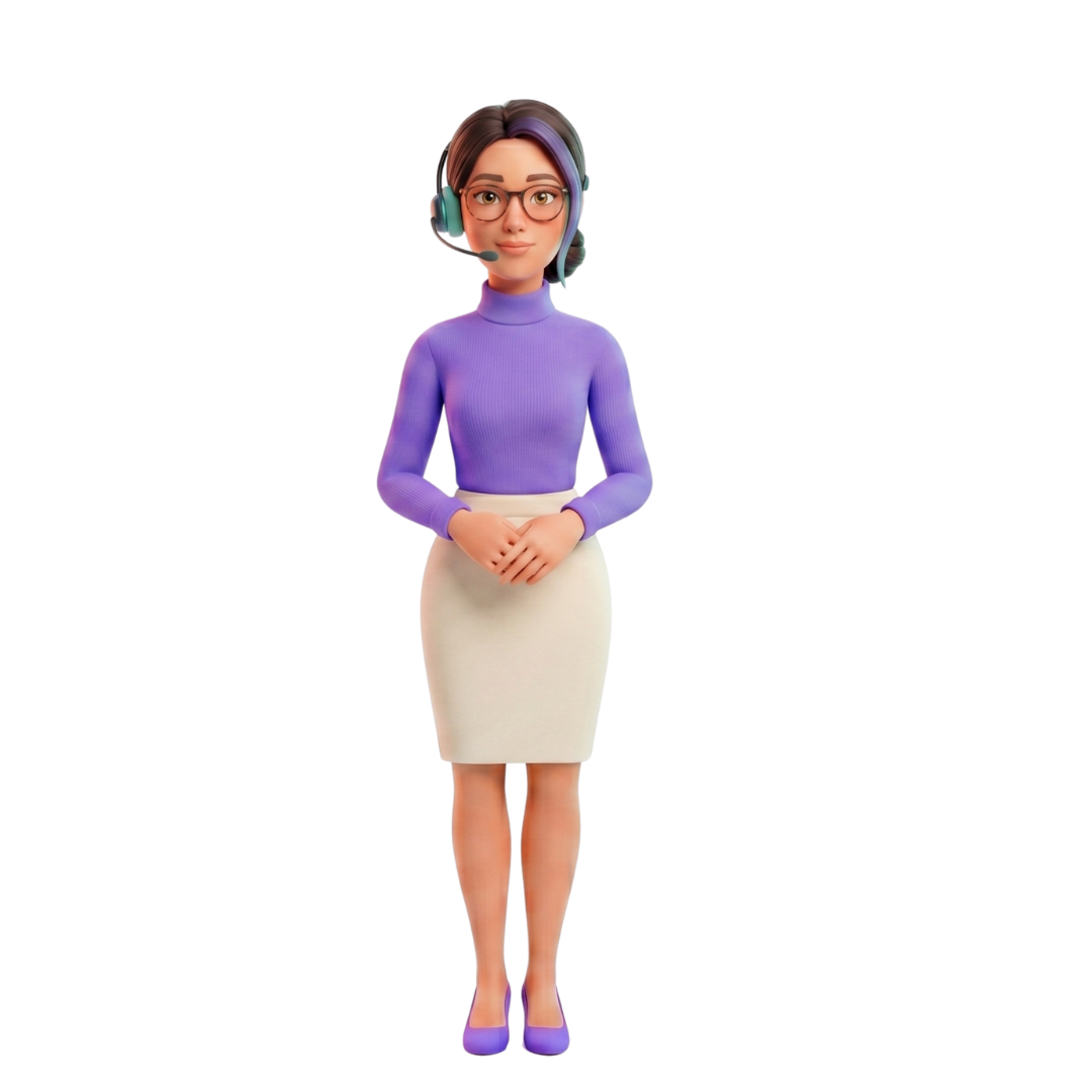 Gwen, ready to take the call